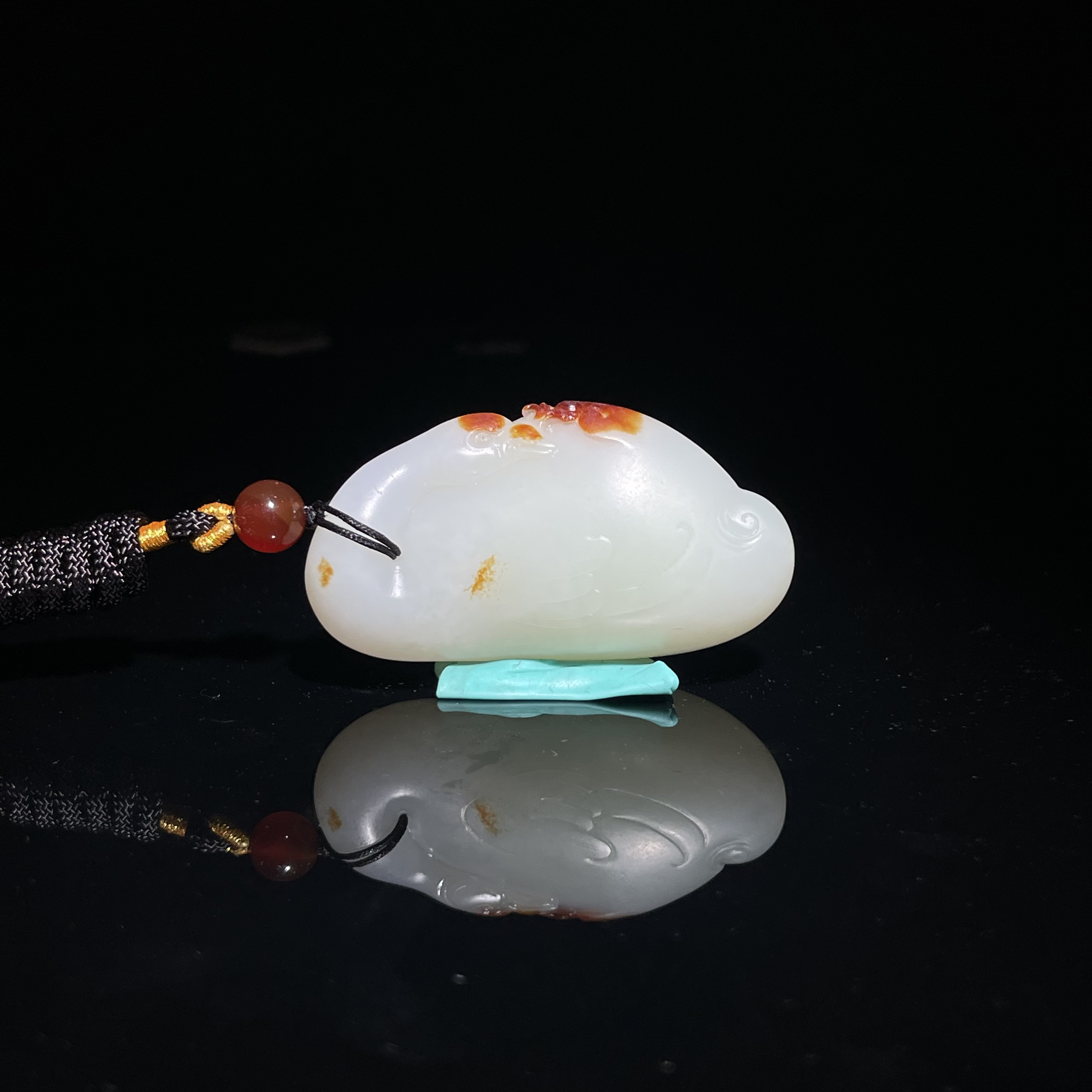 和田玉鹅如意2511210009