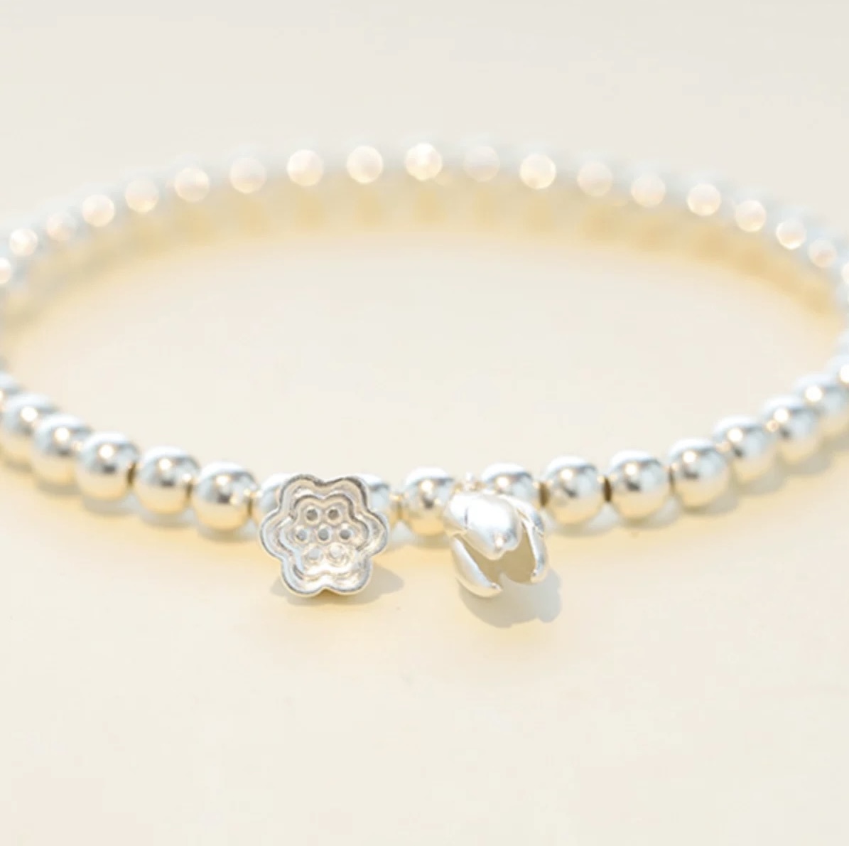 足银手链 76号链接 【手链盘缠】足银999.9 清库存带证书礼盒包装