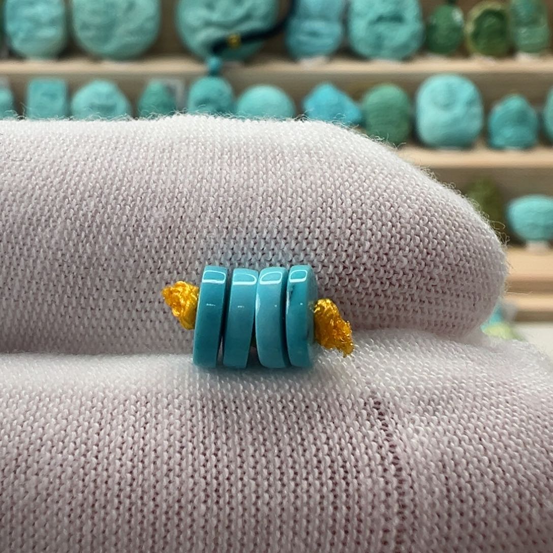 未镶嵌绿松石配饰6.1*1.5