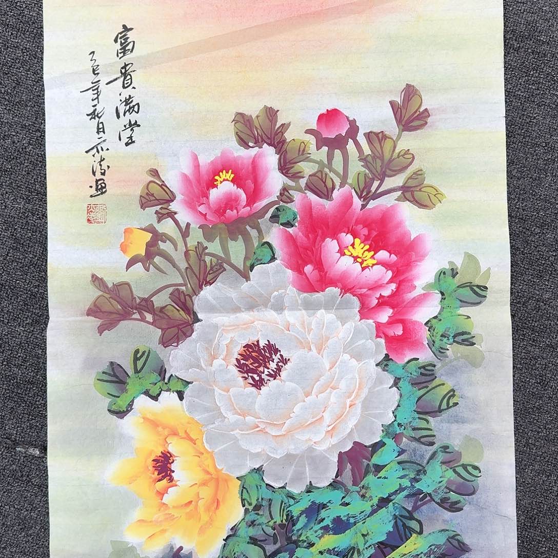 国画国画作品多次作品