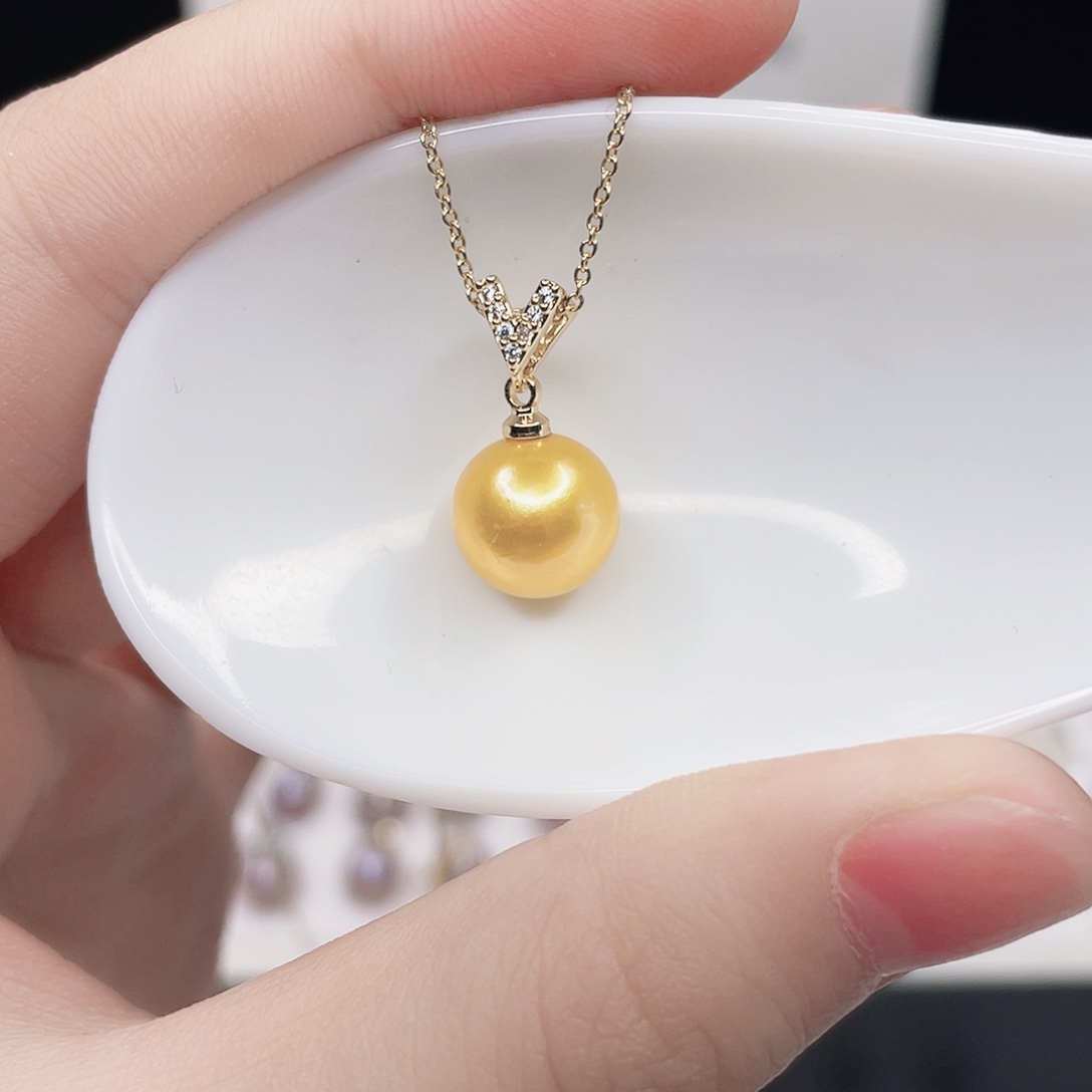 合金吊坠(赠链)淡水珍珠