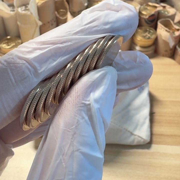 其他普通金属10枚，小1元币