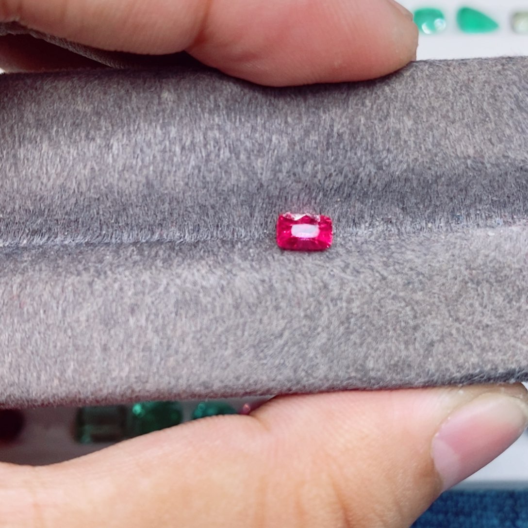 红宝石裸石未镶嵌红宝石无烧67分