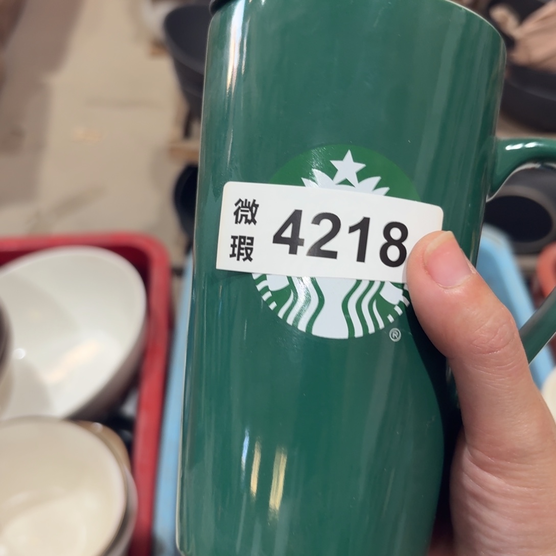 ᝰ****陶瓷4218 微瑕陶瓷餐具1个