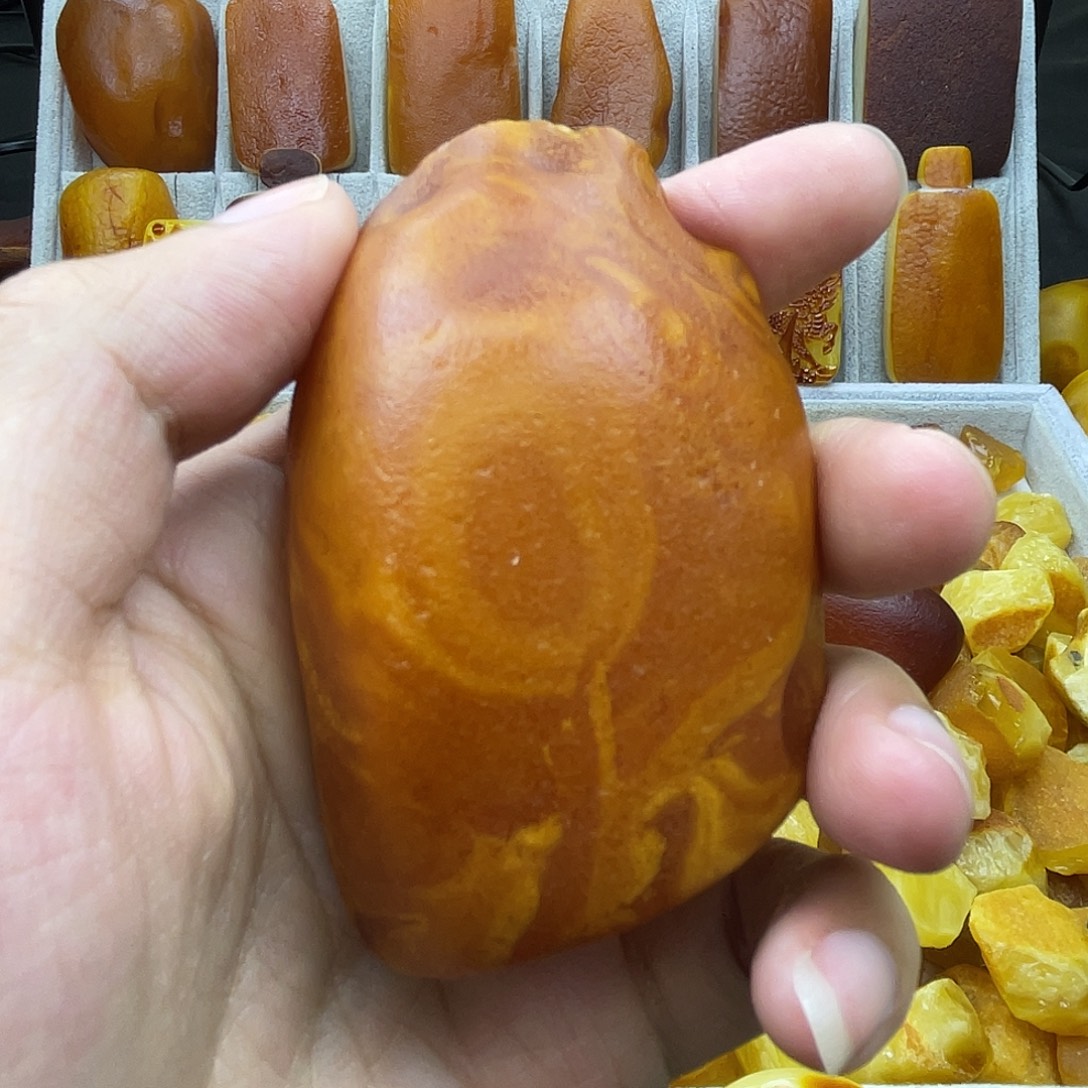 定制蜜蜡未镶嵌富甲