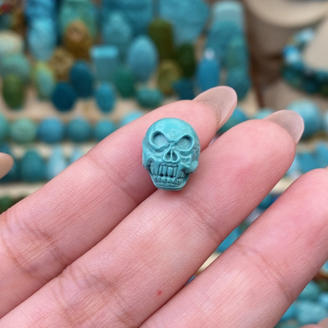 绿松石珠宝奇石未镶嵌