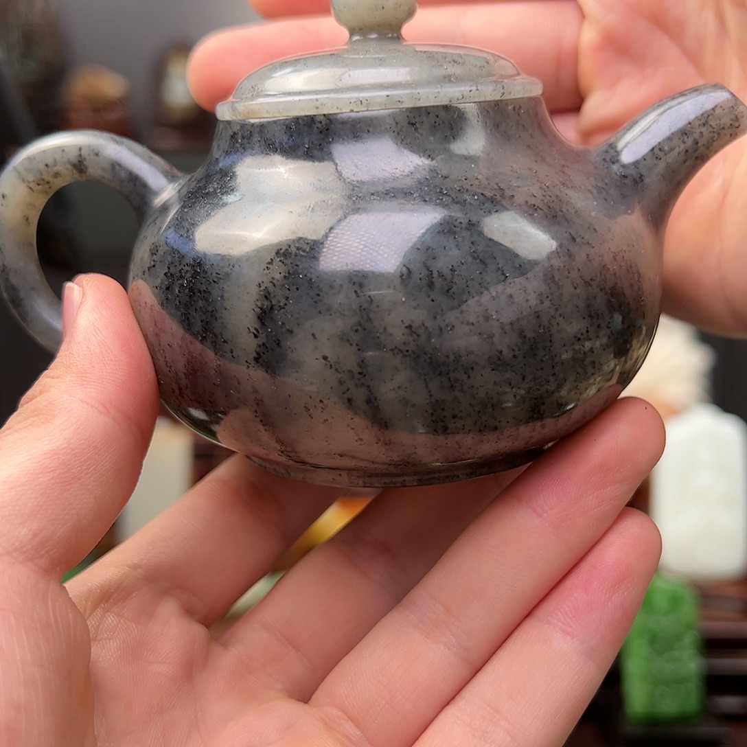 和田玉未镶嵌摆件