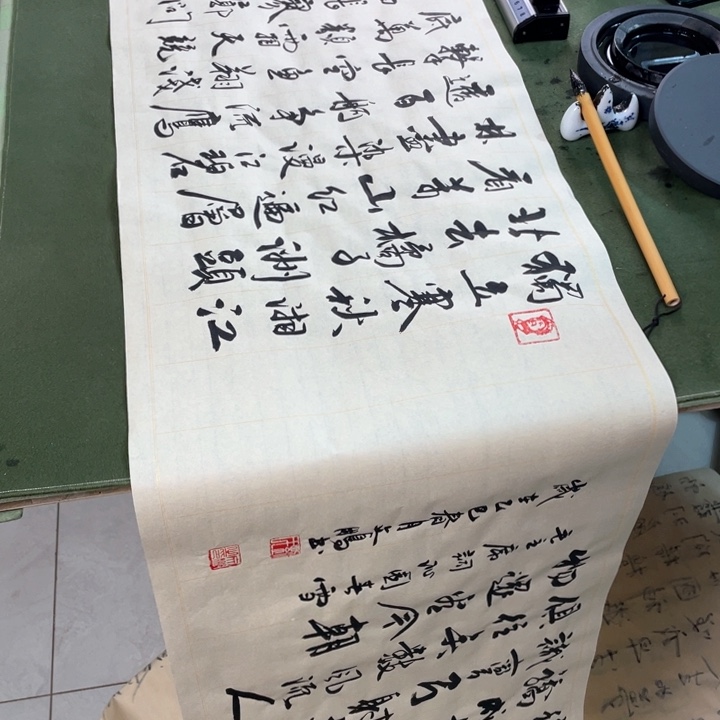 书法书法作品多次参加全国