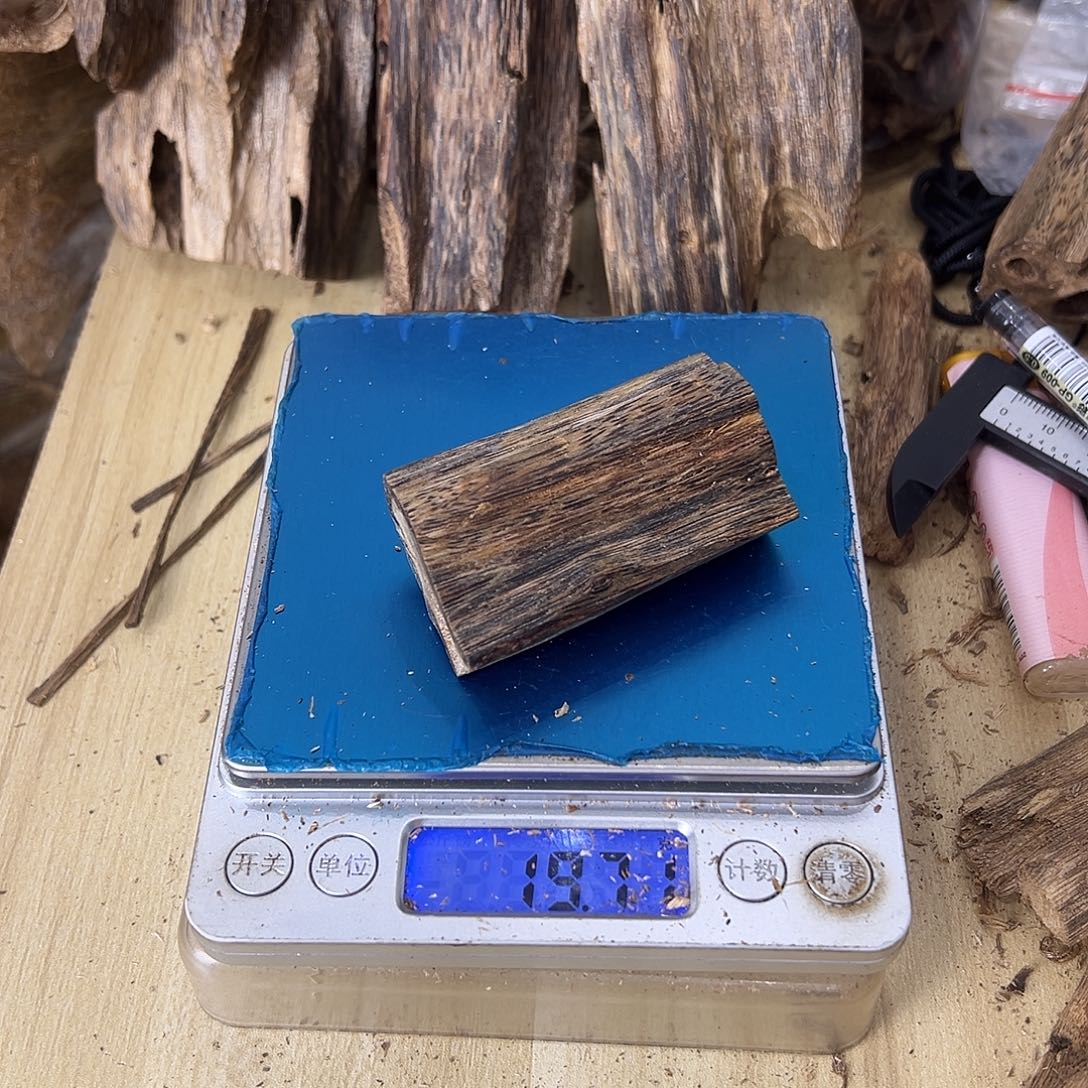 香料绿奇楠虫漏19克乌身