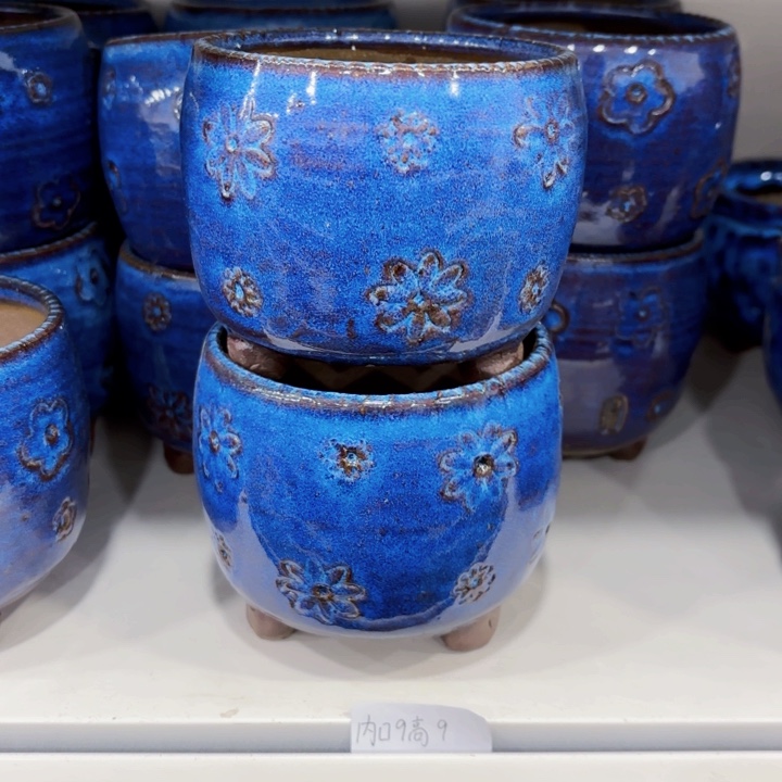 红陶内口9高9，2个