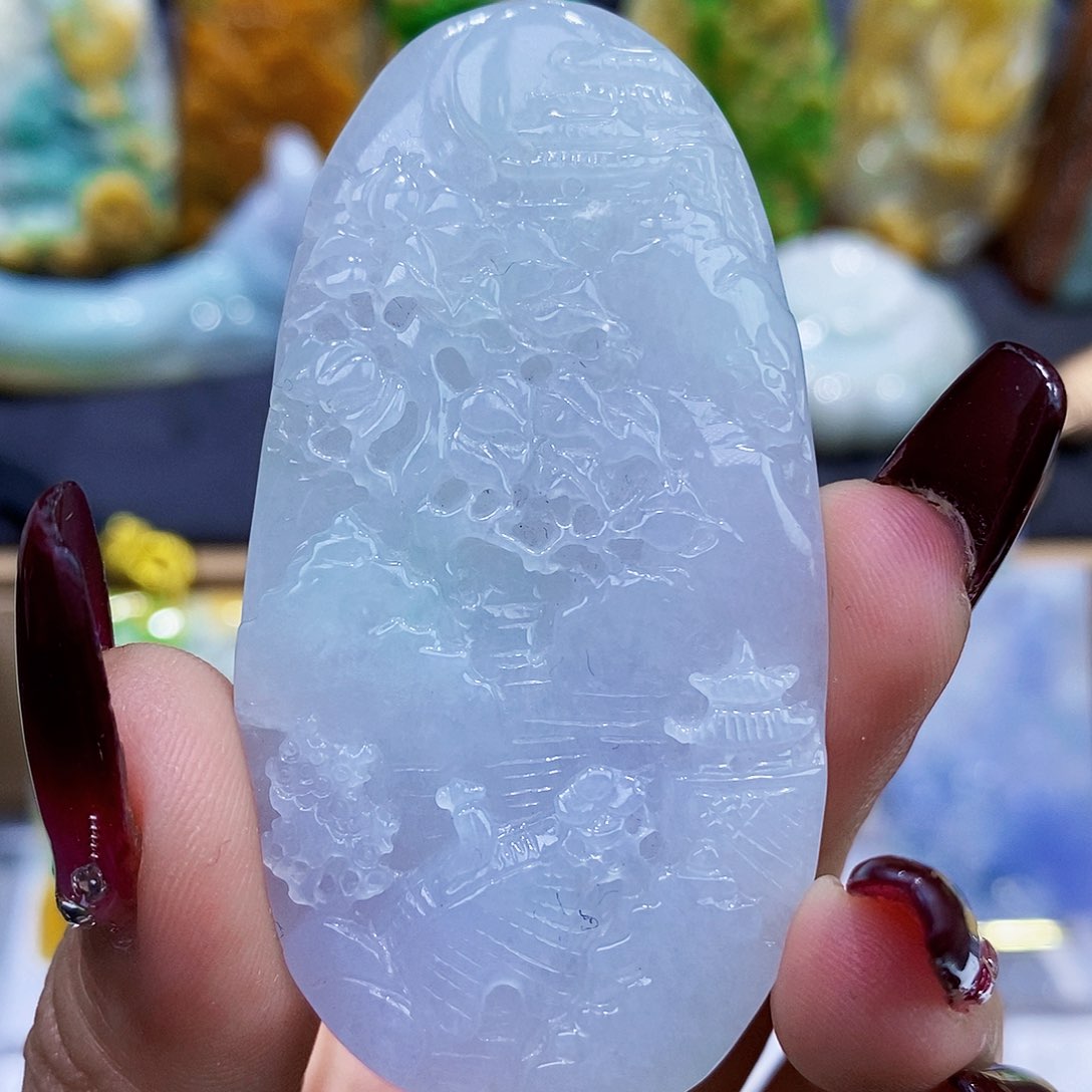 定制翡翠未镶嵌翡翠A货