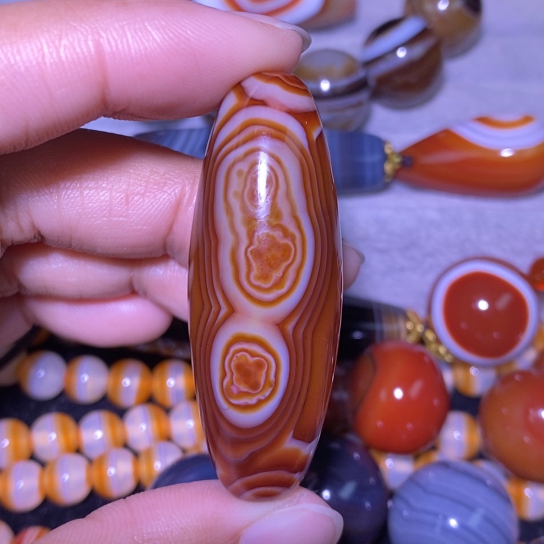 玛瑙/玉髓未镶嵌颈饰