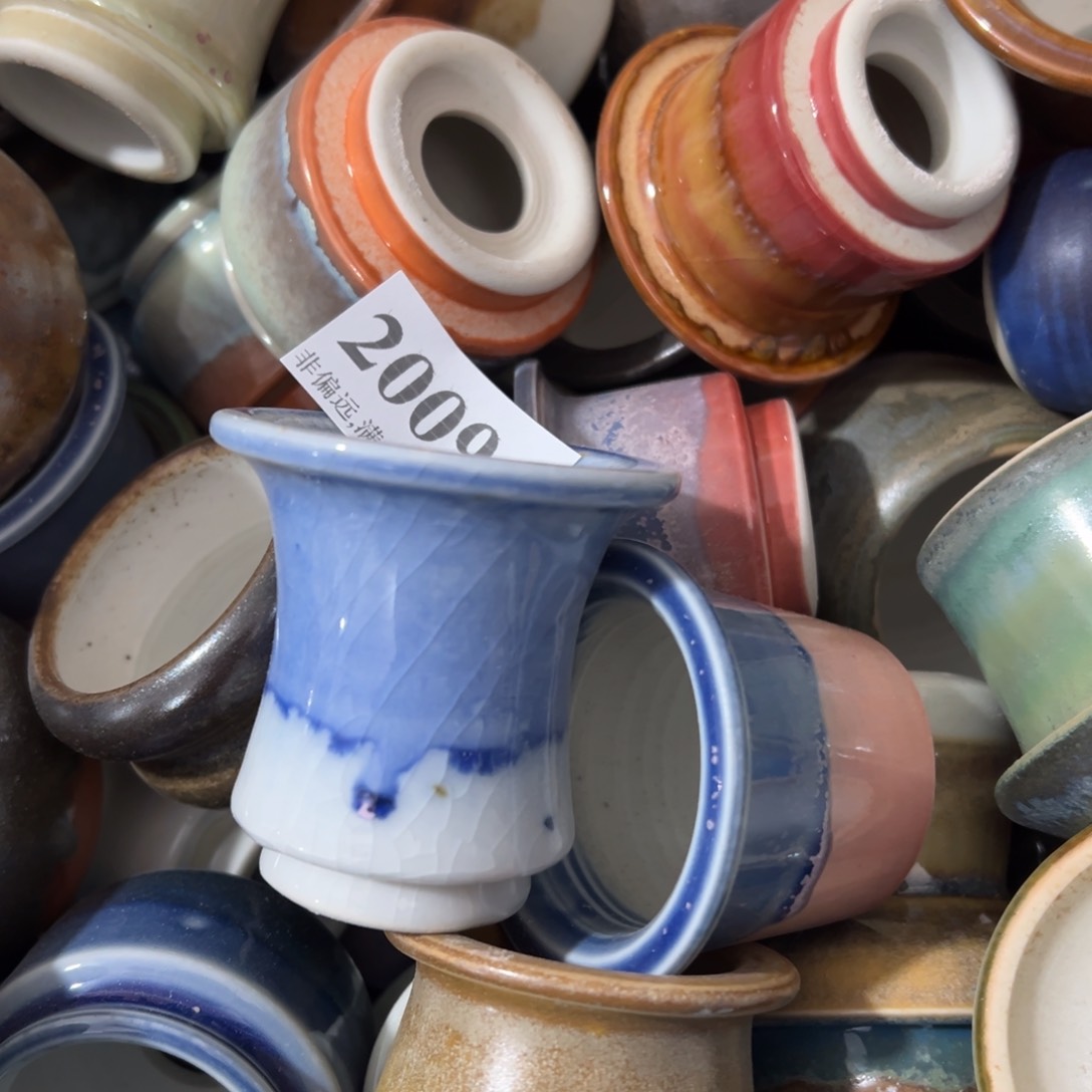 红陶景德镇手工花盆