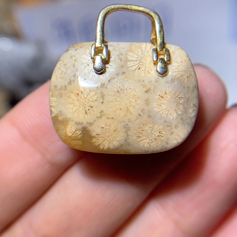 【闪购商品】硅化玉吊坠(不含链)未镶嵌