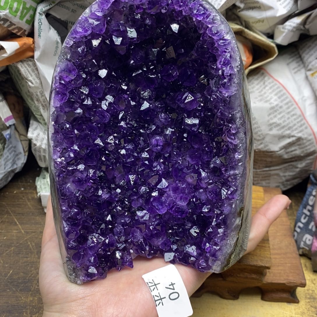 乌拉圭未镶嵌紫晶