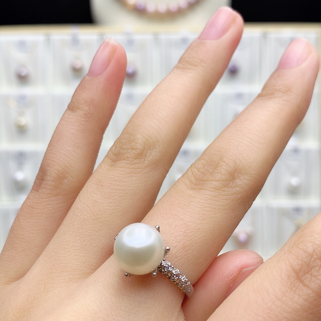 颈饰淡水珍珠合金