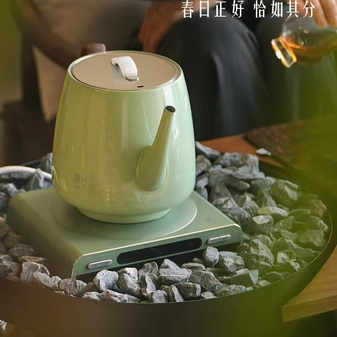 厚台真空烧水壶新款厚台烧水壶自动上水保温智能恒温烧水壶