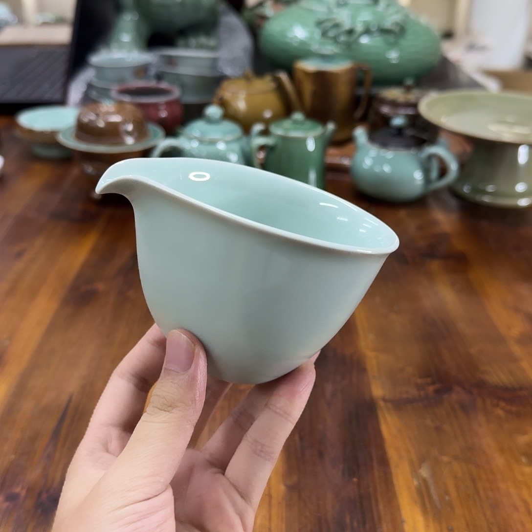 龙泉青瓷茶器微瑕8300