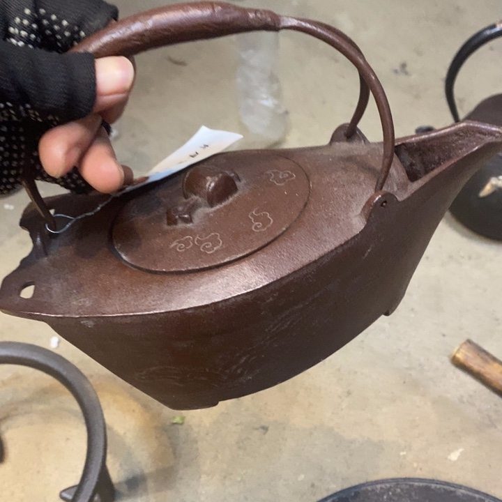 蜜安罐瓷香炉锡茶则