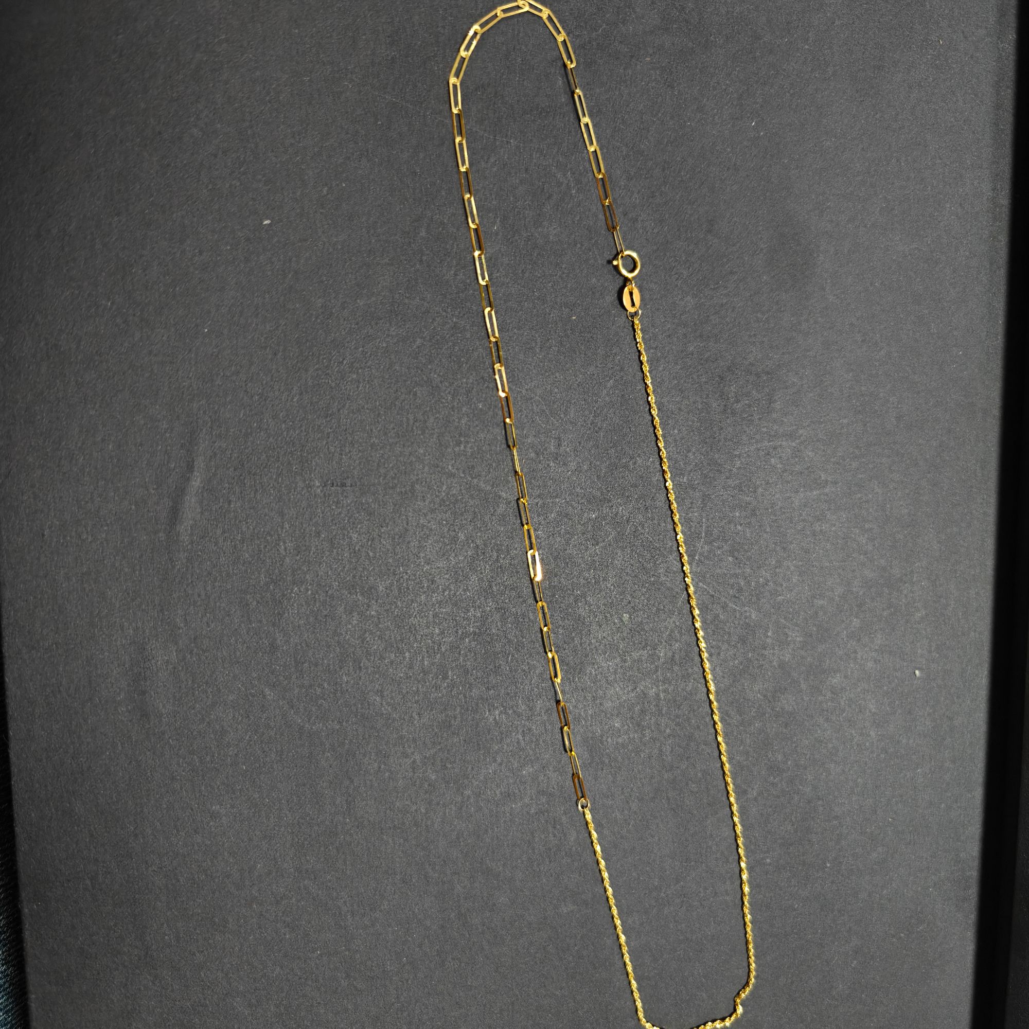 “双面”18K金  项链