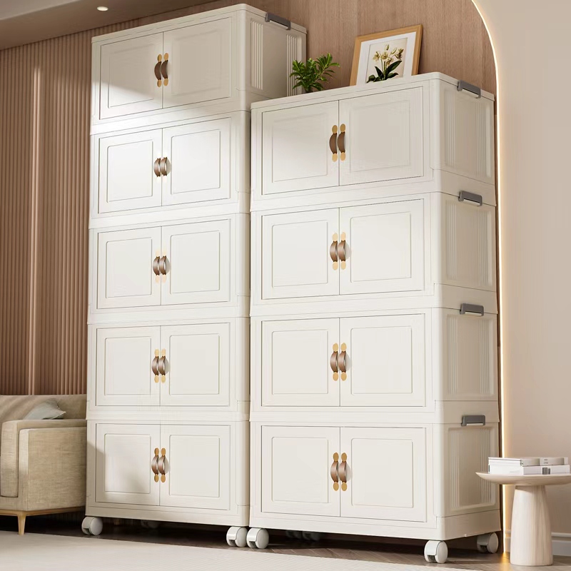 【70CM宽】可移动多层储物柜卧室收纳家用收纳厨房卫生间折叠收纳柜