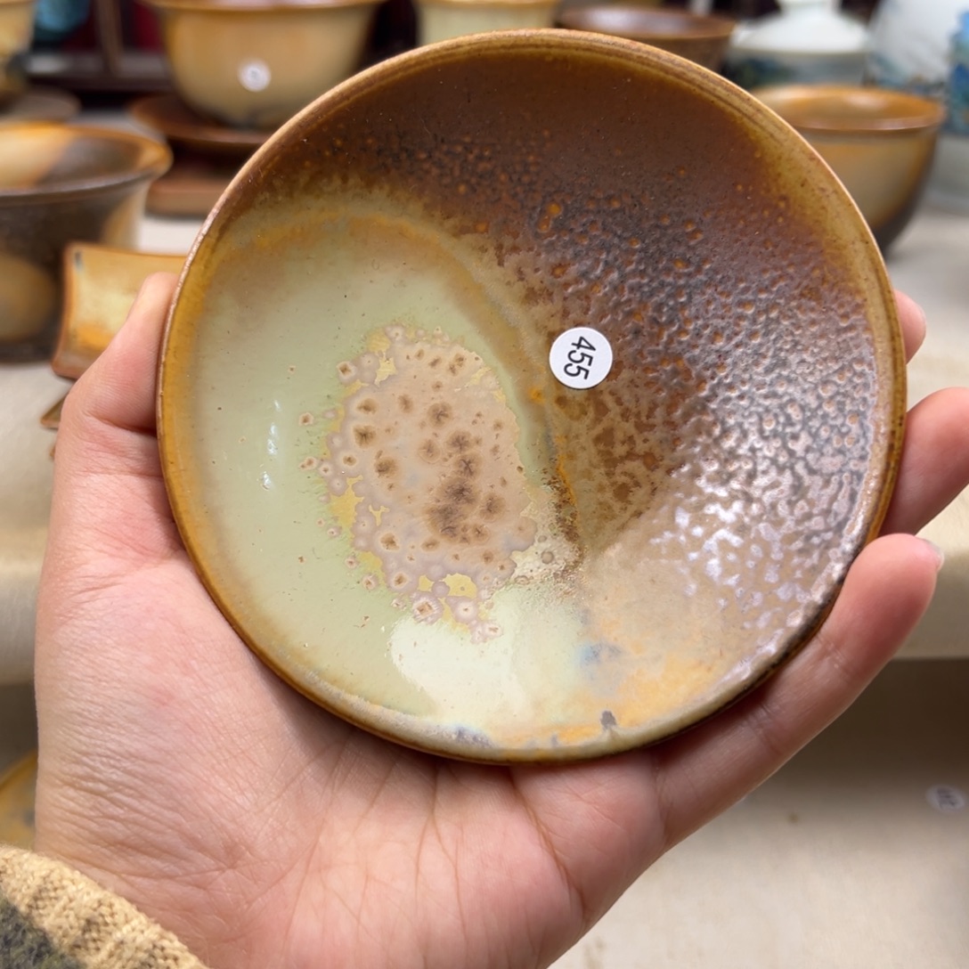 相***君杯纯手工茶烧主人杯