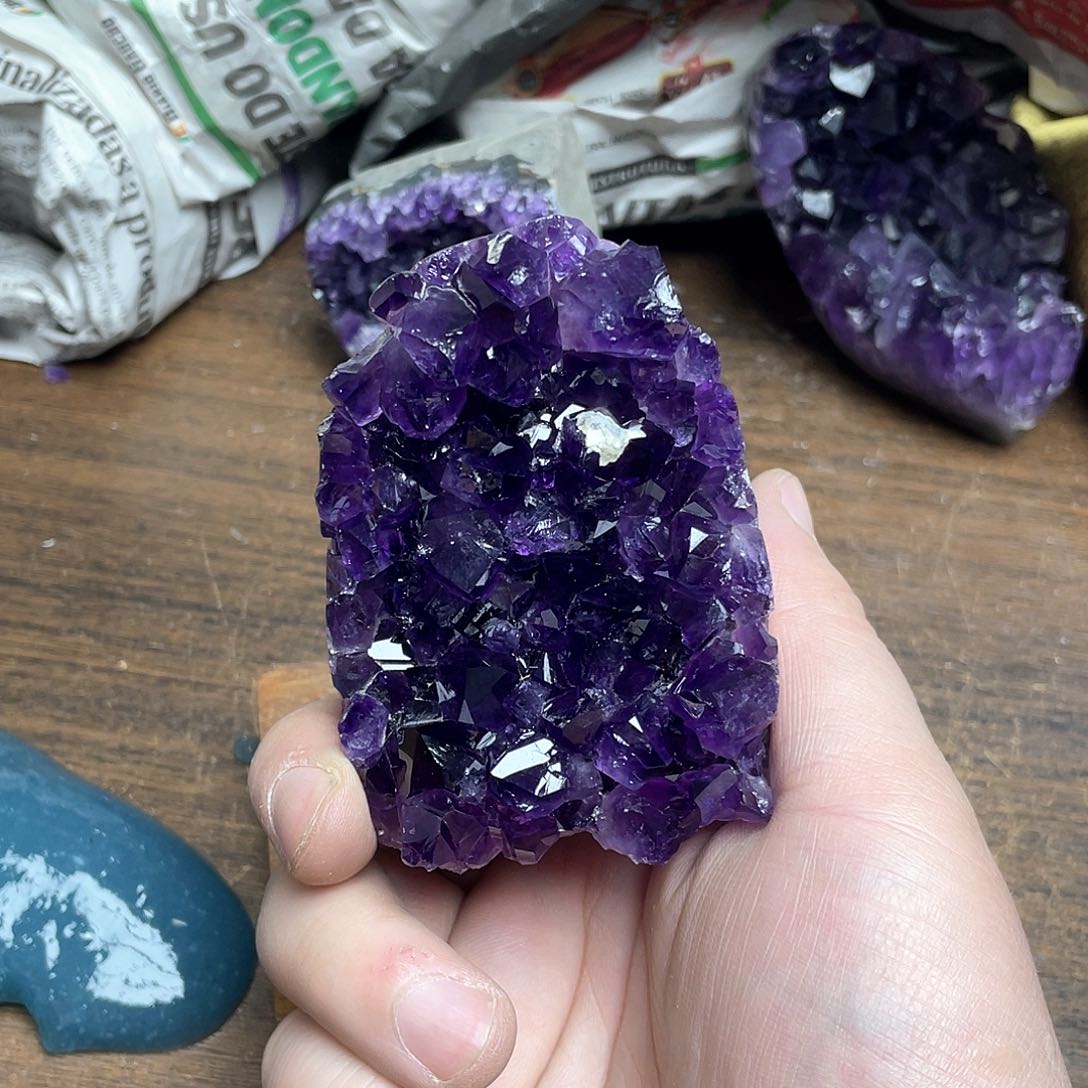 紫晶大型摆件（非配饰）未镶嵌