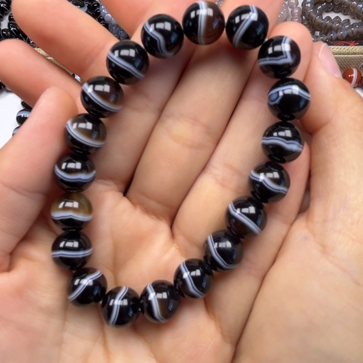 玛瑙/玉髓未镶嵌手链