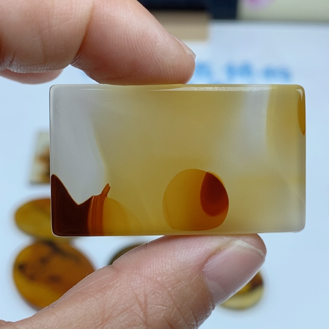玛瑙/玉髓未镶嵌珠宝半成品