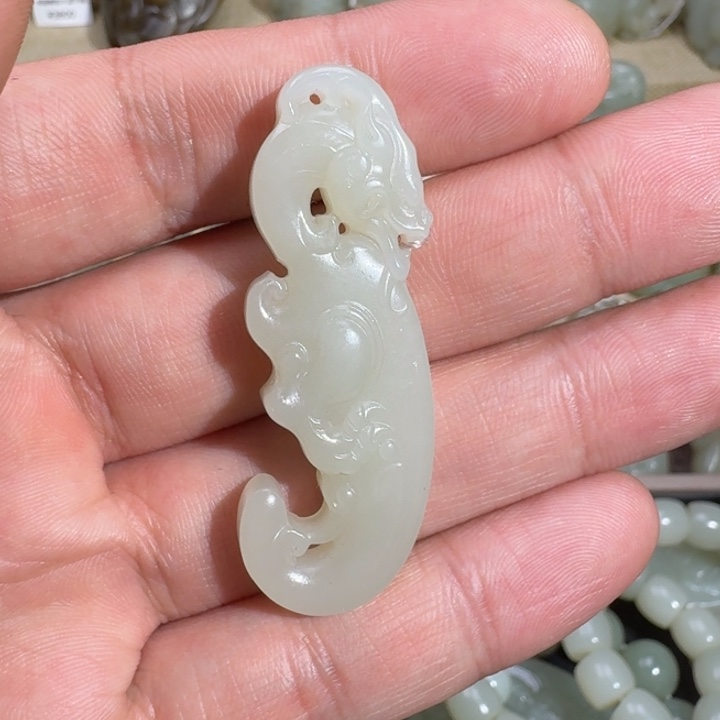 和田玉吊坠(不含链)未镶嵌