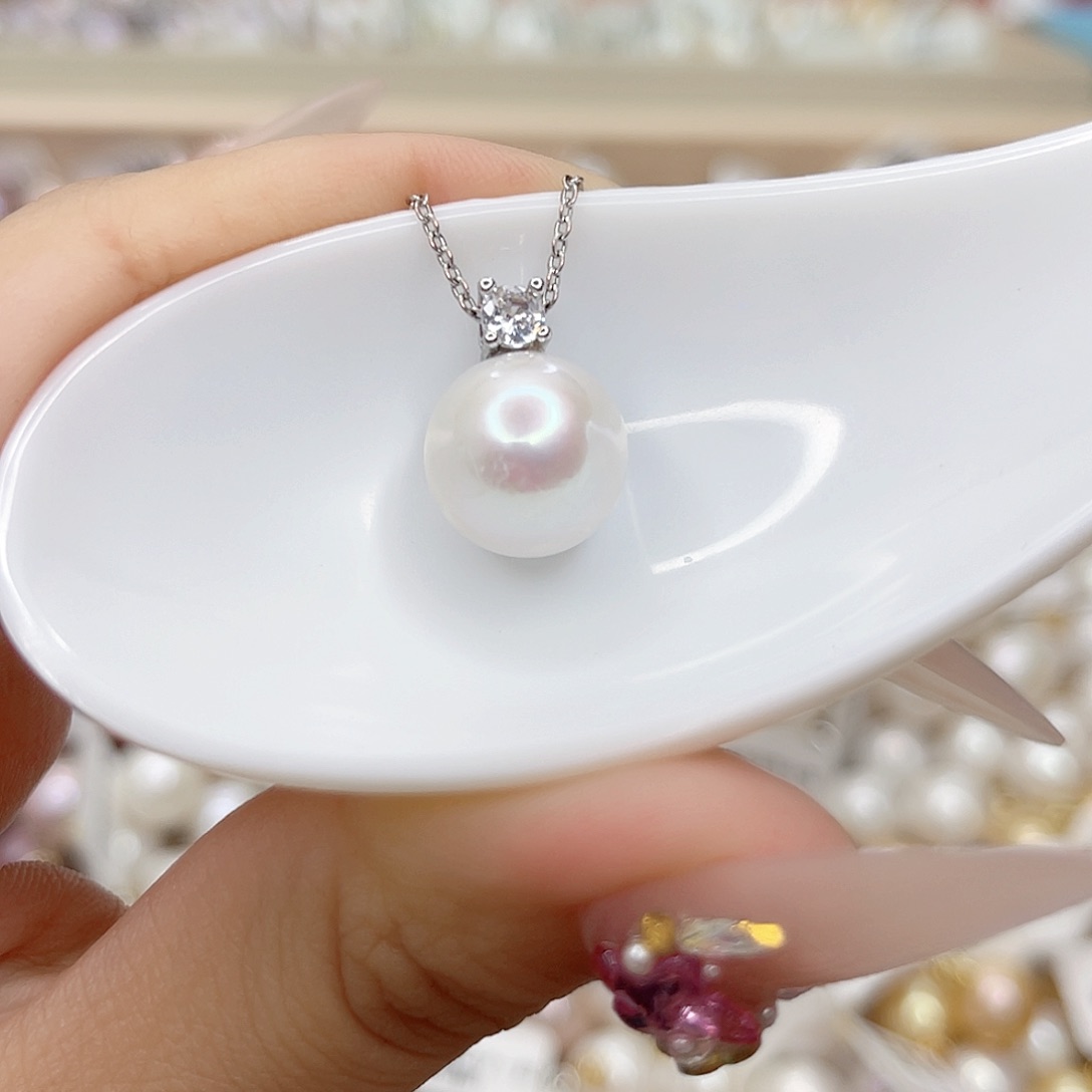 淡水珍珠合金吊坠(赠链)