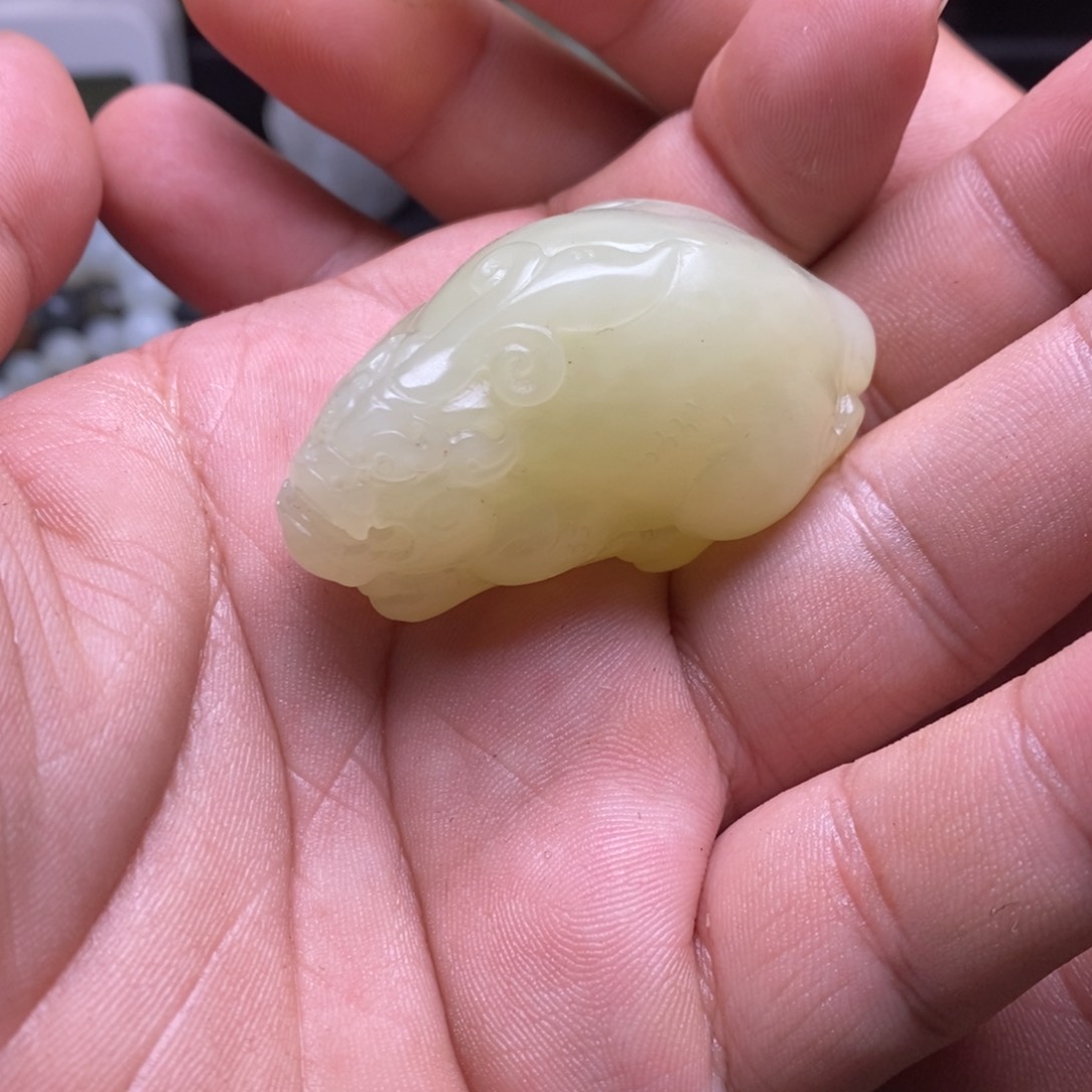 和田玉未镶嵌颈饰出*
