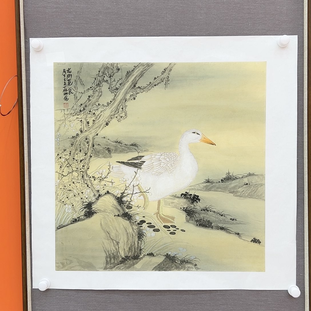 国画苏珊展览原作