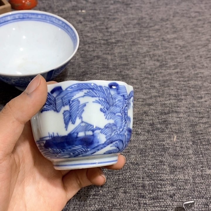 紫砂茶杯非常漂亮好看的碗