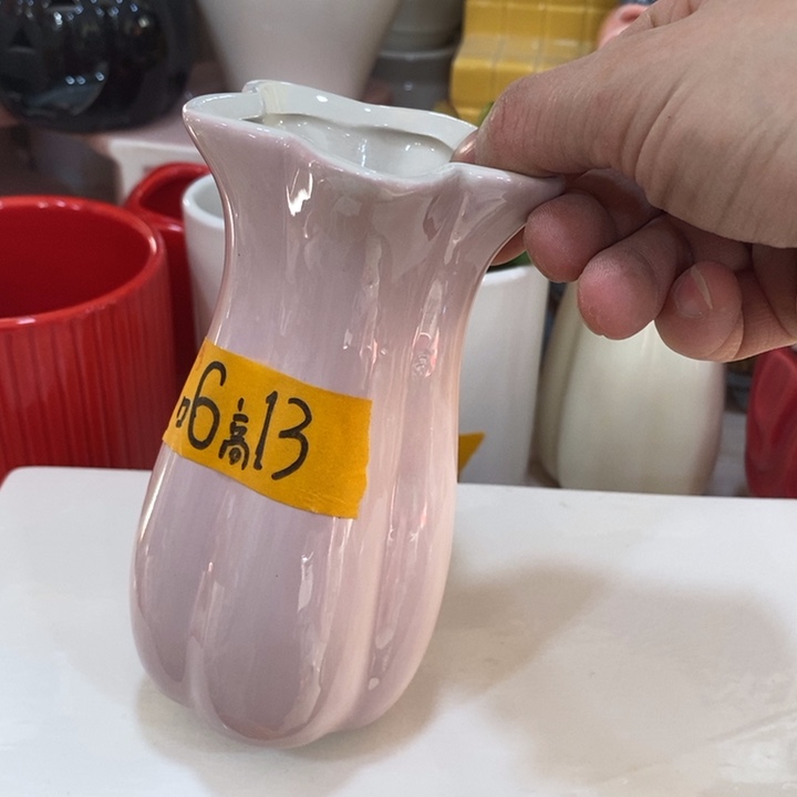 陶盆有孔 瑕疵针孔漏釉介意勿拍外口 6外高13