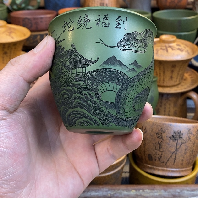 【闪购商品】紫砂杯子宜兴全手工紫砂杯