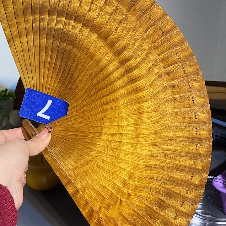 禅***春金丝楠金丝楠木扇子