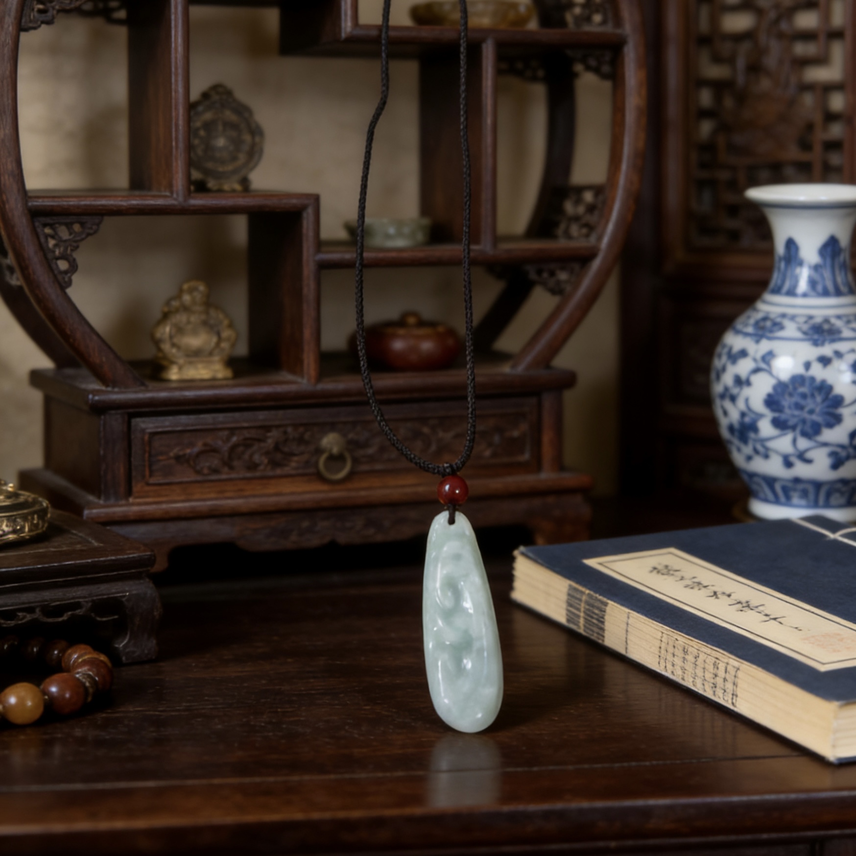 AD372-翡翠饰品（无礼盒）