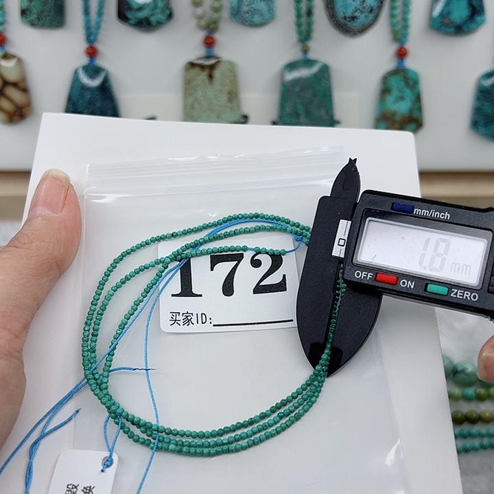 绿松石颈饰未镶嵌