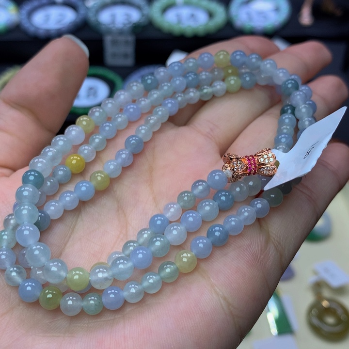 翡翠手链未镶嵌翡翠