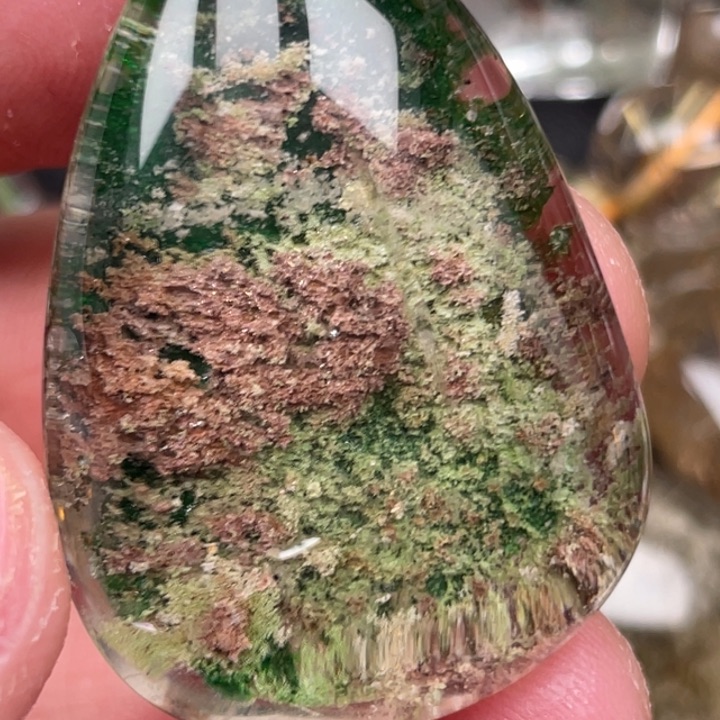 水晶吊坠(不含链)未镶嵌心**码