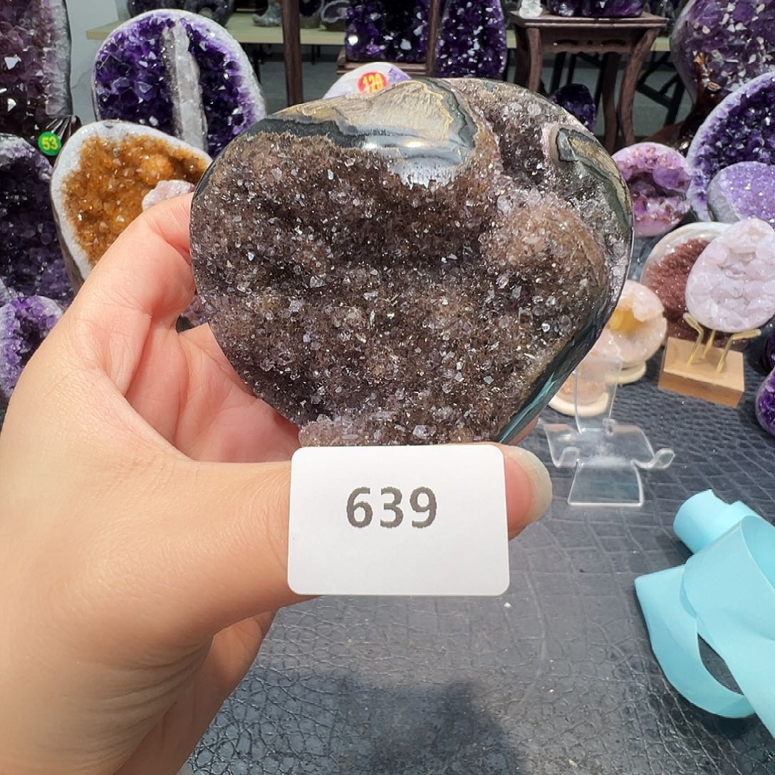 珠宝半成品紫晶未镶嵌