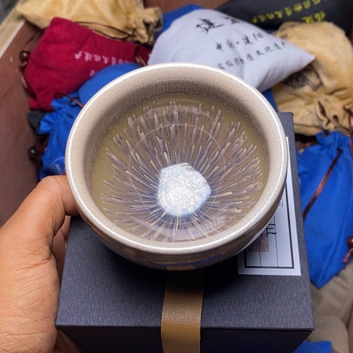 茶盏建盏喝茶主人杯茶杯