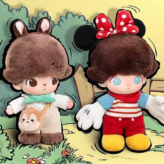 【直播代拆】dimoo迪士尼系列搪胶钥匙圈盲盒