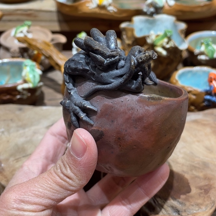 手工制作陶瓷茶具茶杯