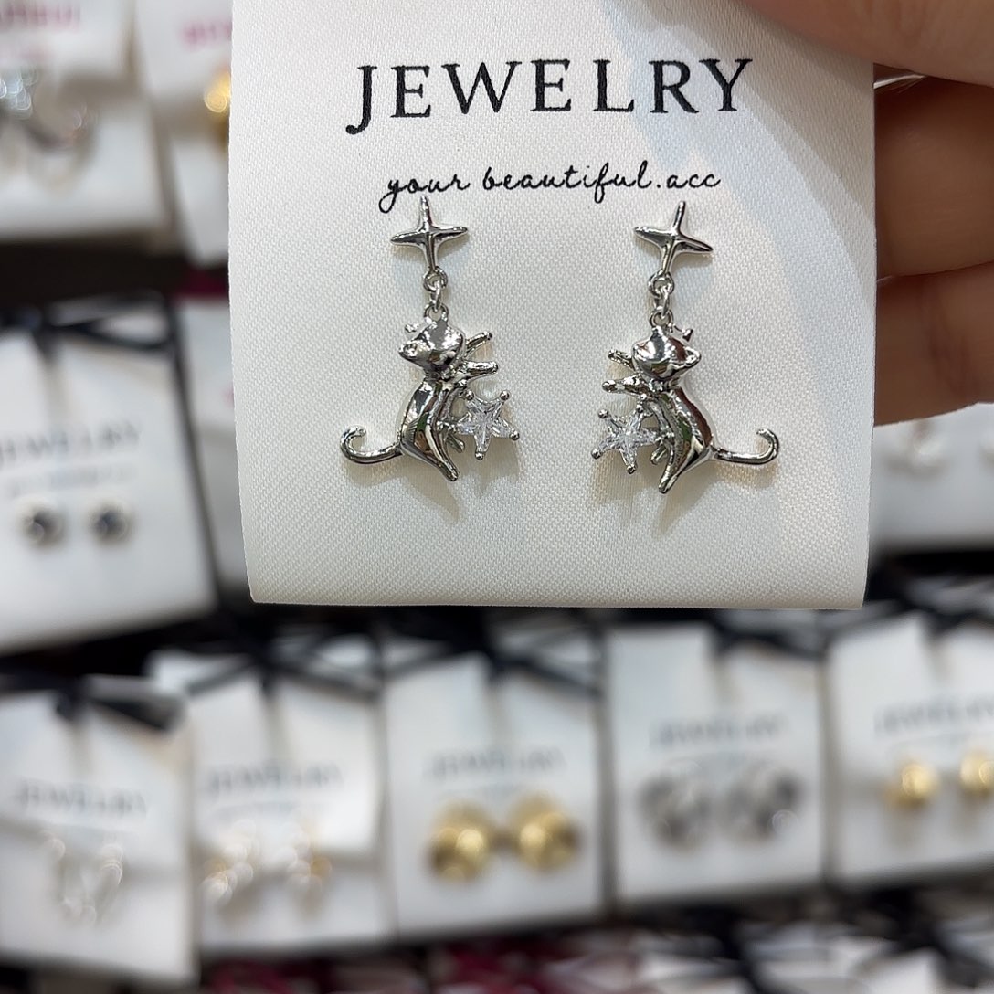 铜合金925银耳钉的