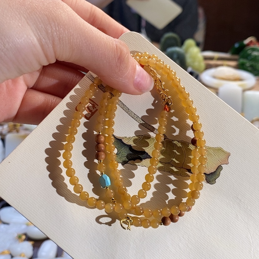 【闪购商品】和田玉项链银S925镶嵌