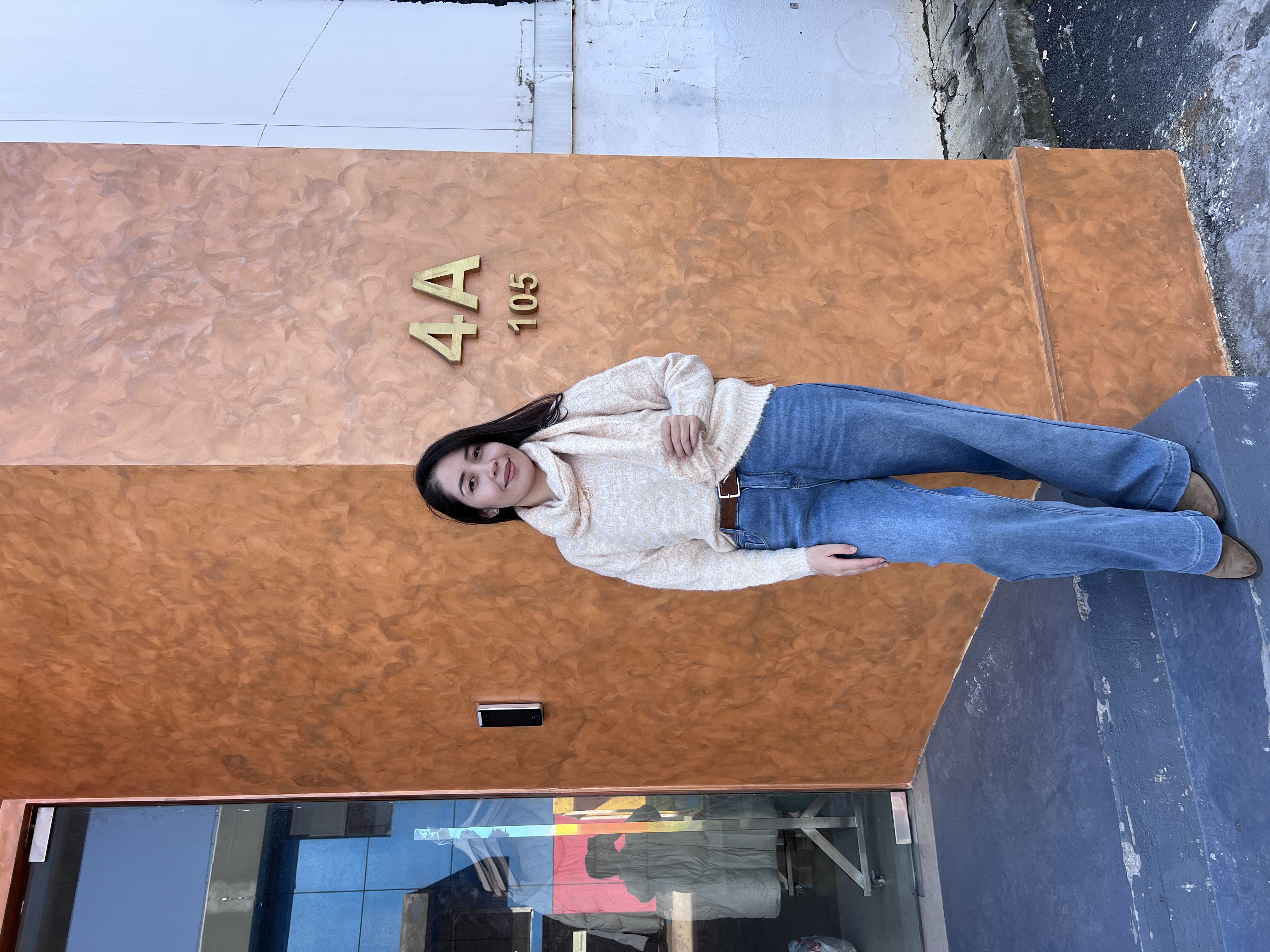 设计感减龄针织连帽软糯毛毛外套