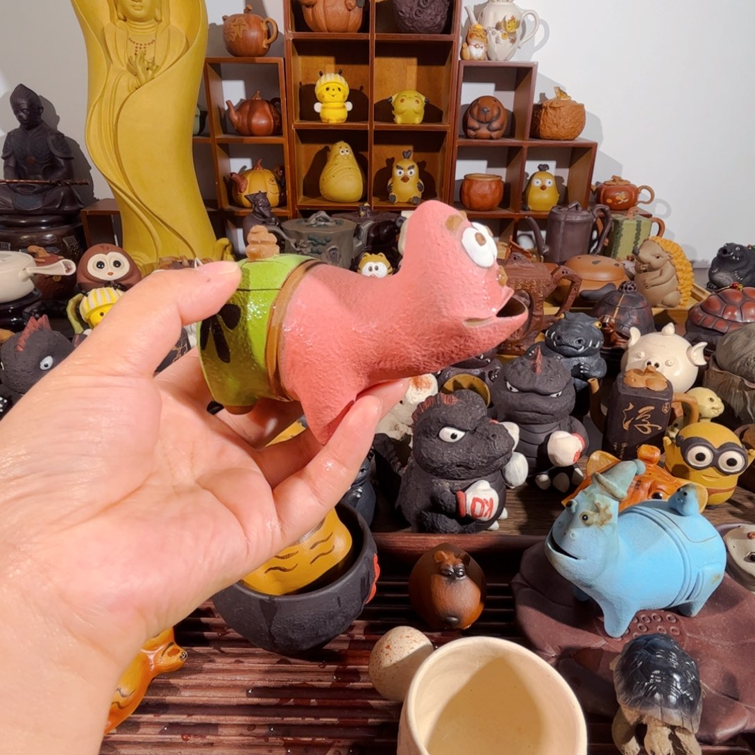 紫砂茶壶@**?纯手工制作过程非常