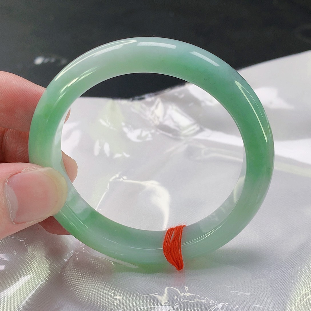 翡翠手镯未镶嵌149缅甸天然翡翠A货